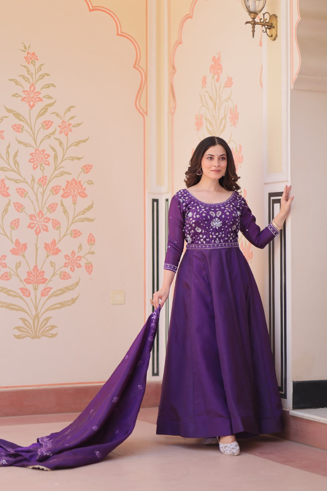DESIGNER GOWN-DUPATTA SET
