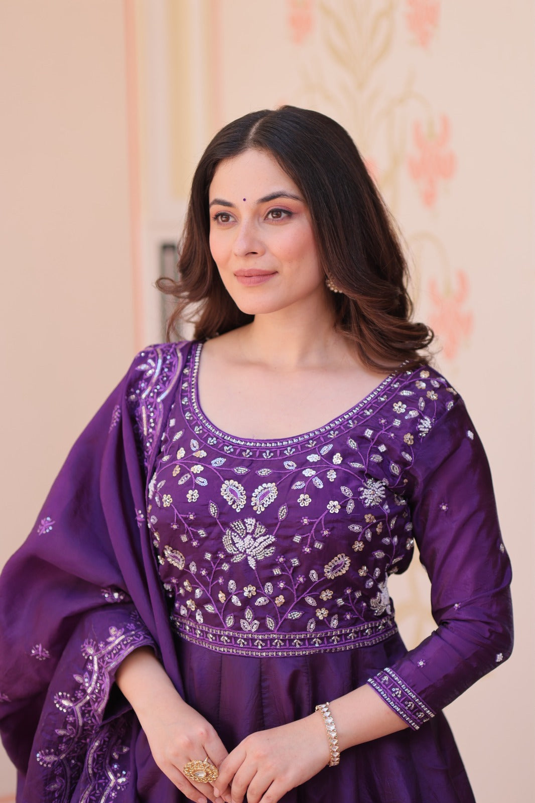 DESIGNER GOWN-DUPATTA SET
