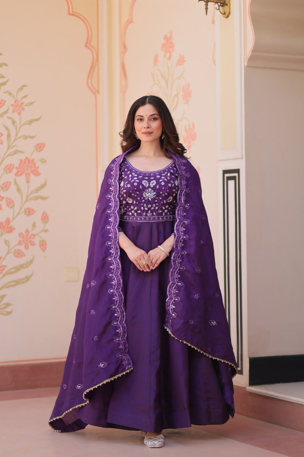 DESIGNER GOWN-DUPATTA SET