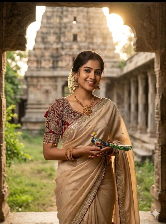 Celebrity Confidence Premium Rangoli Silk Saree