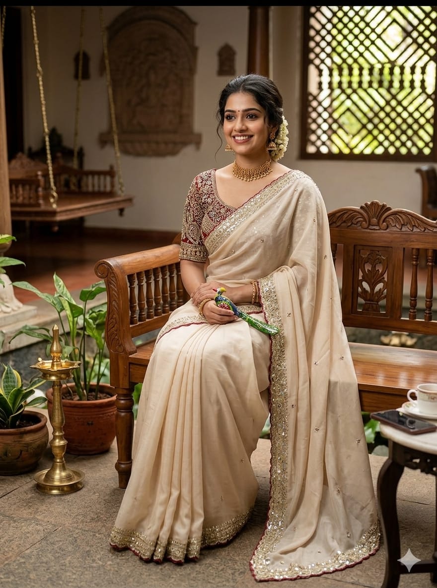 Celebrity Confidence Premium Rangoli Silk Saree
