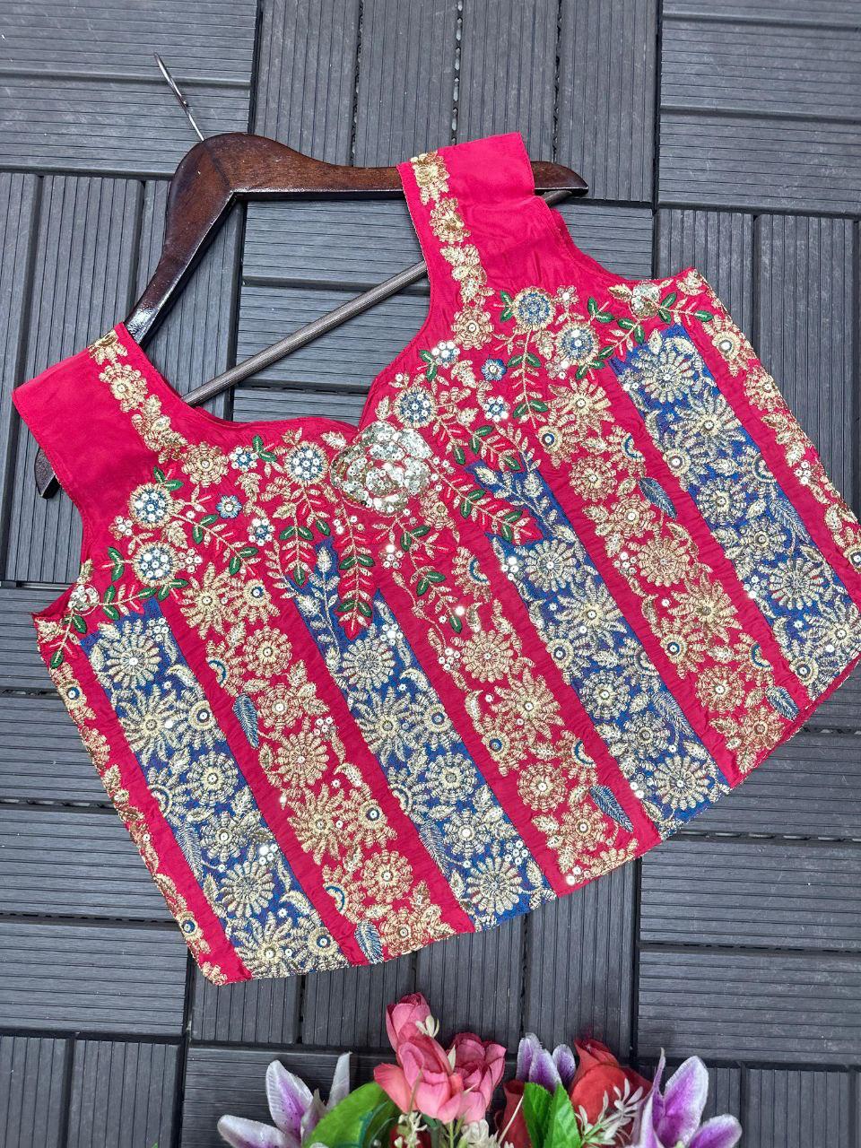 Trending Ready To Wear Sequins Work Saree