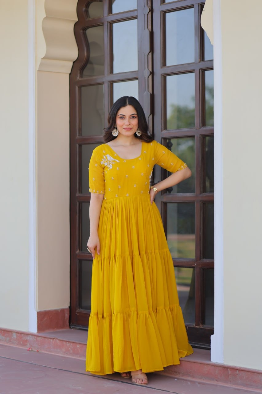 RED & YELLOW READYMADE GOWN COLLECTION