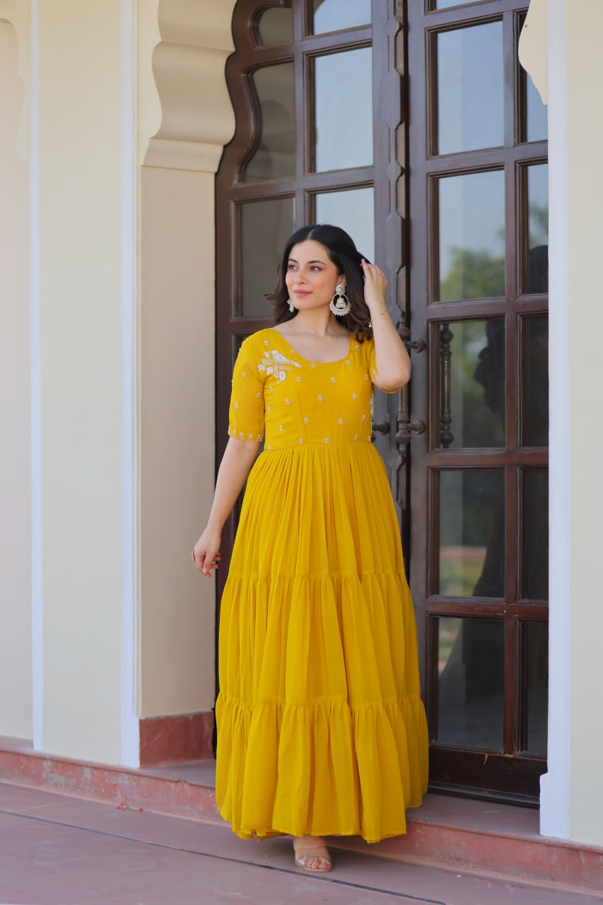 RED & YELLOW READYMADE GOWN COLLECTION