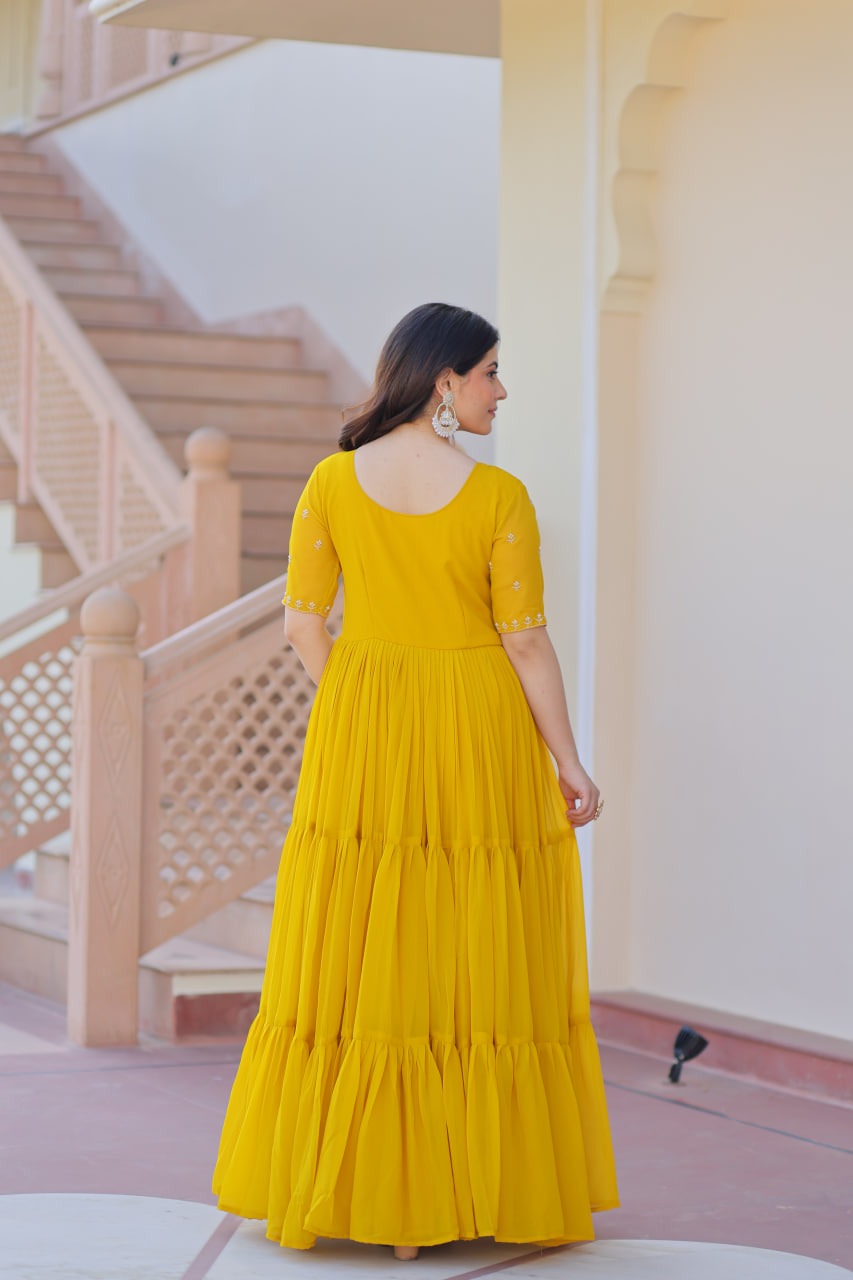 RED & YELLOW READYMADE GOWN COLLECTION