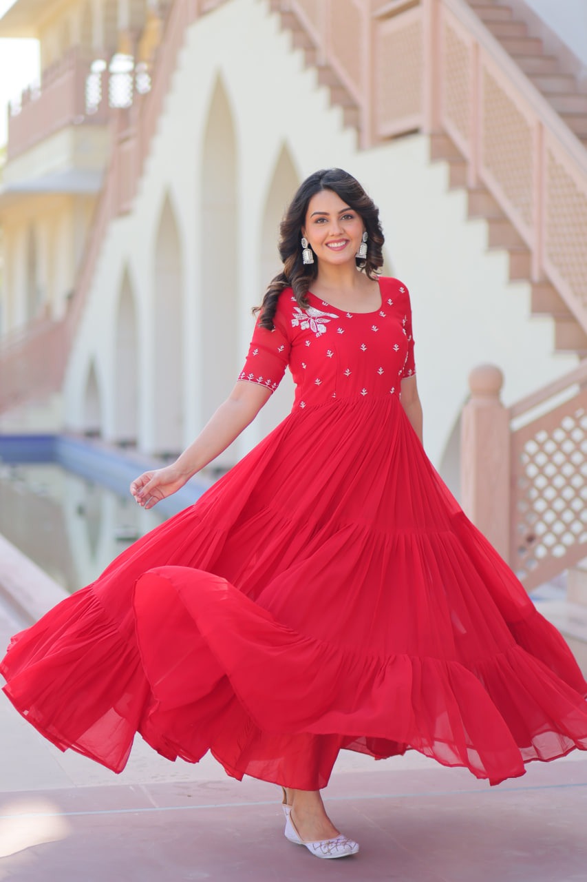 RED & YELLOW READYMADE GOWN COLLECTION