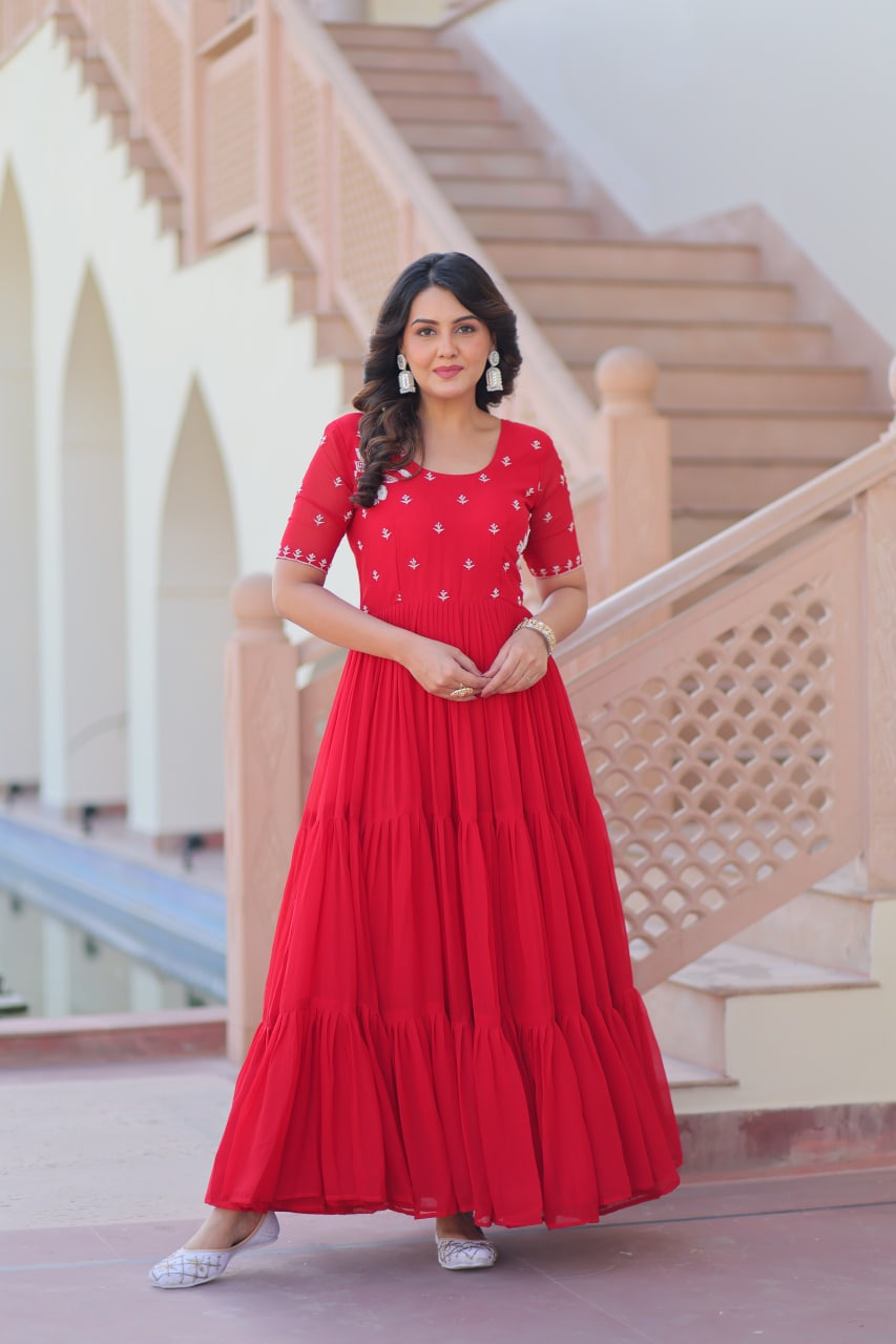 RED & YELLOW READYMADE GOWN COLLECTION