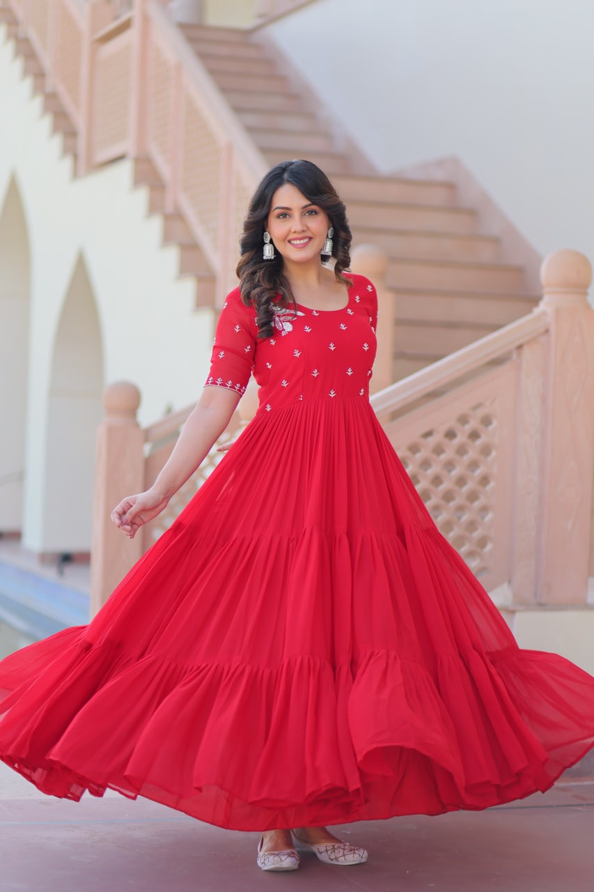 RED & YELLOW READYMADE GOWN COLLECTION