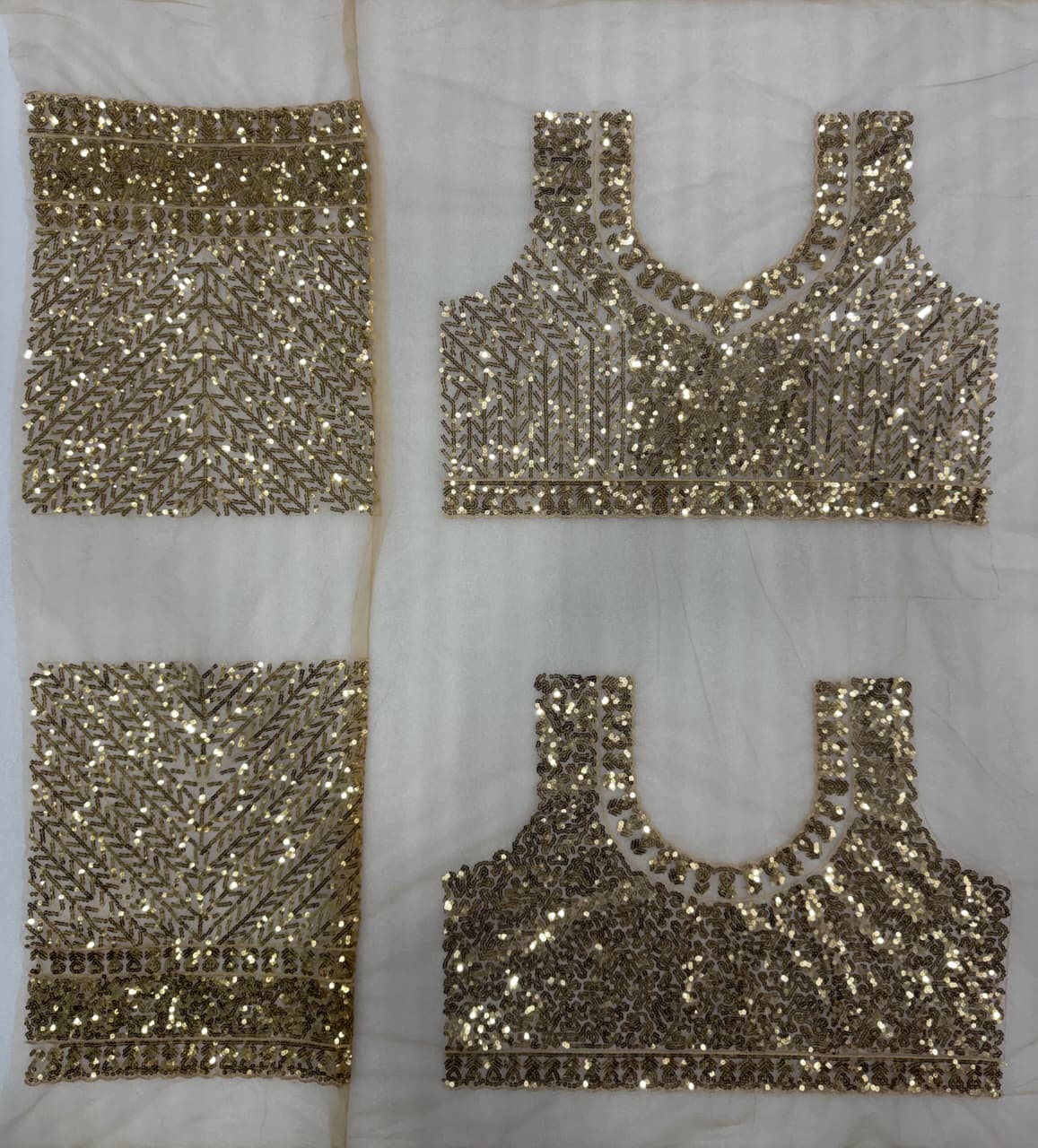 Breathtaking Luxurious Gold Saree