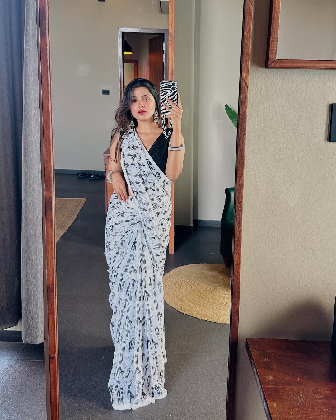 Soft Linen Cotton Sarees