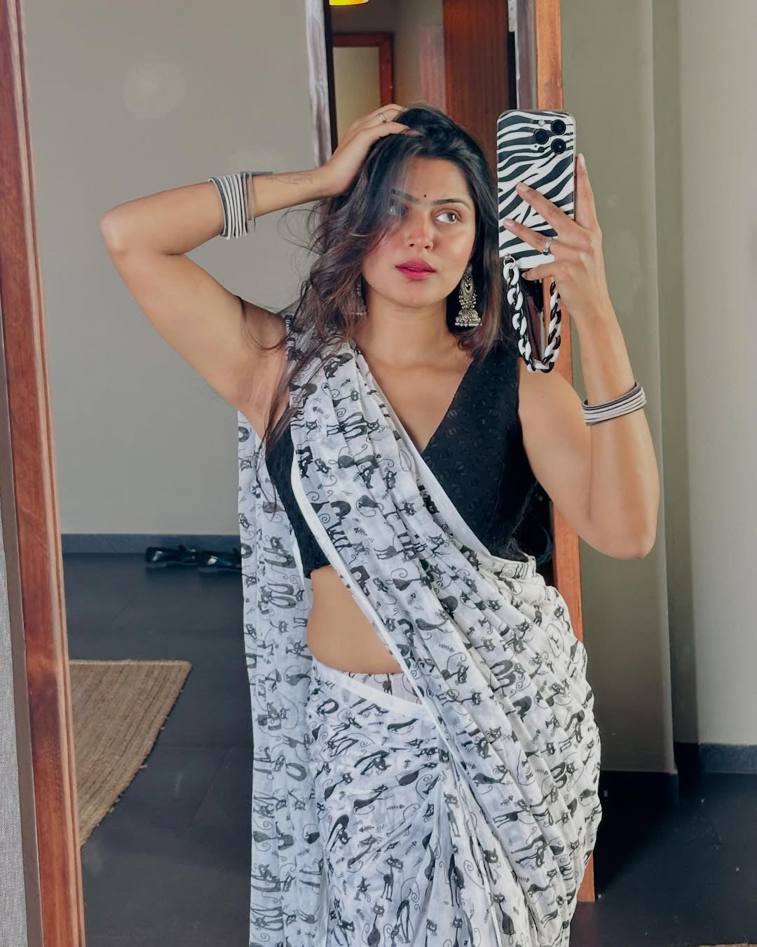 Soft Linen Cotton Sarees