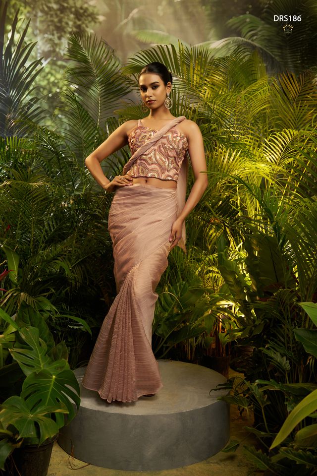 Draped in the royal glow Ready To Wear Premium Saree