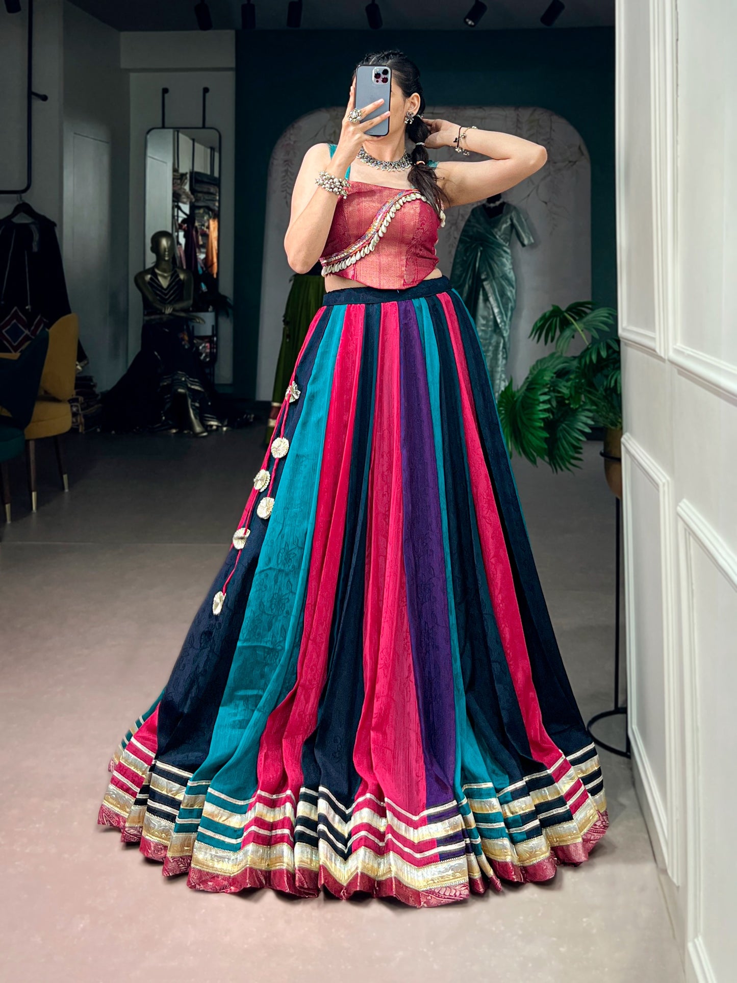 Celebrate Navratri With Striped Style