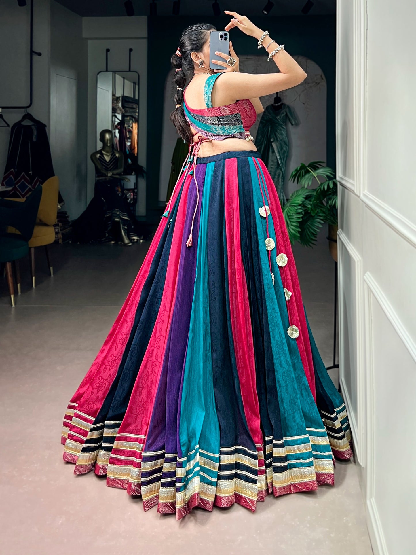Celebrate Navratri With Striped Style