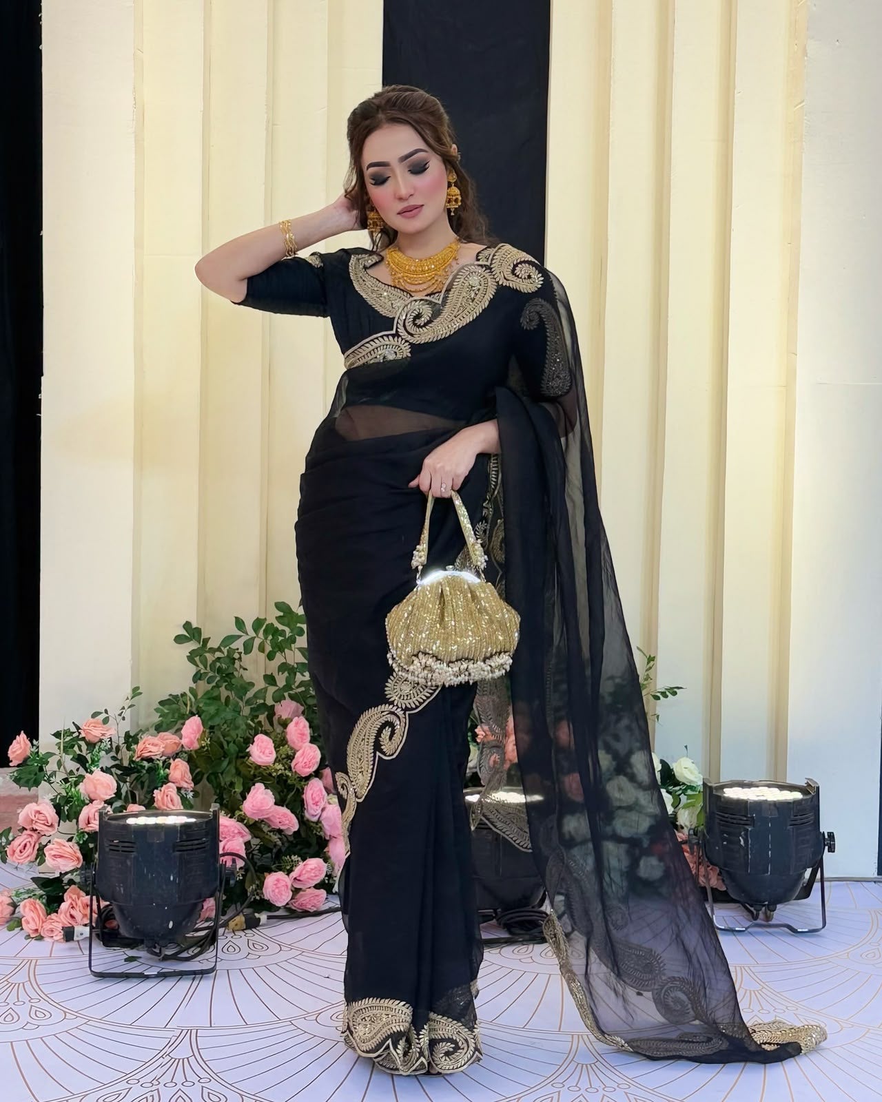 The Ultimate Statement Graceful Saree