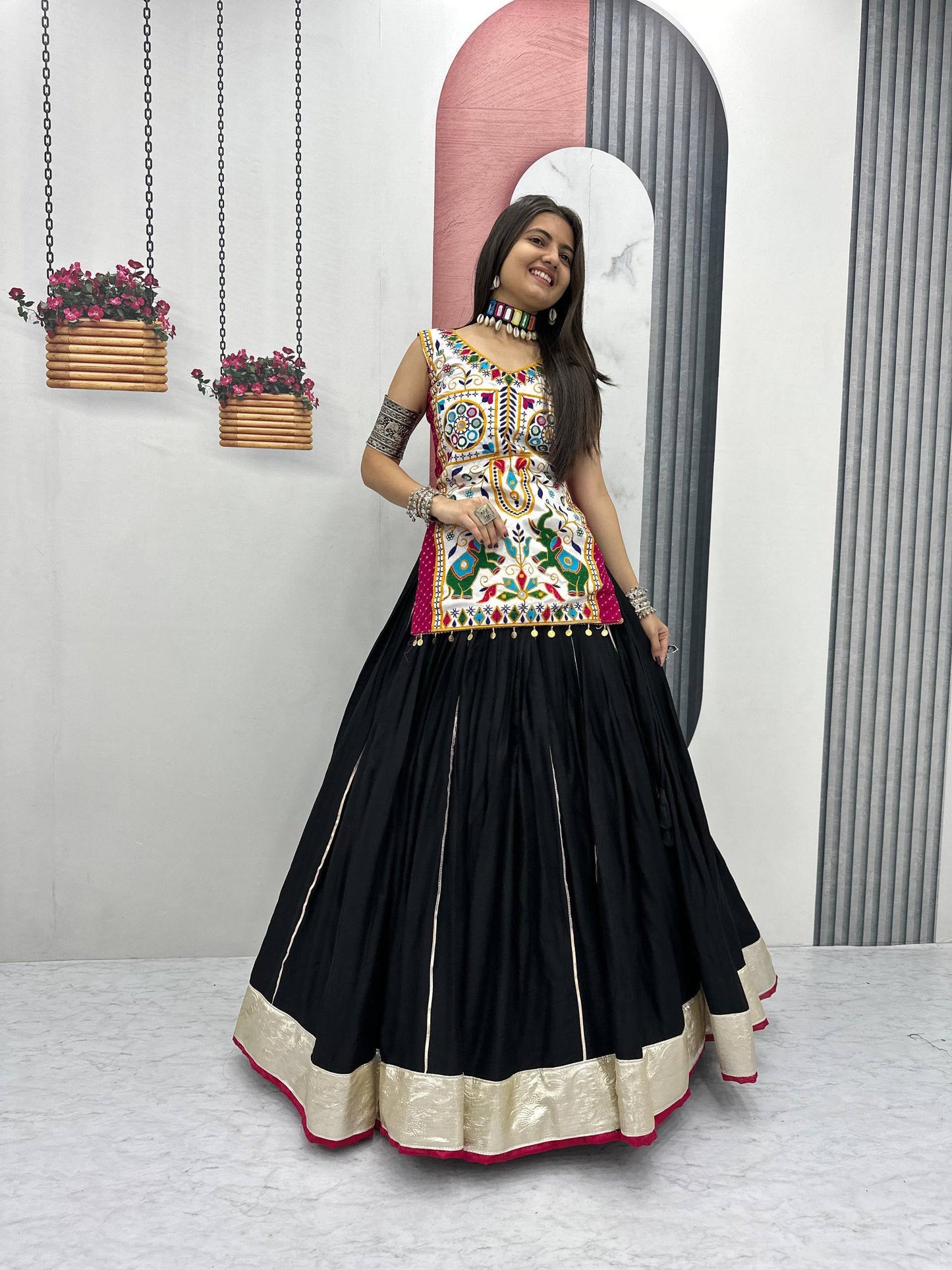 Dandiya Beats Perfect Garba Night Look Outfit
