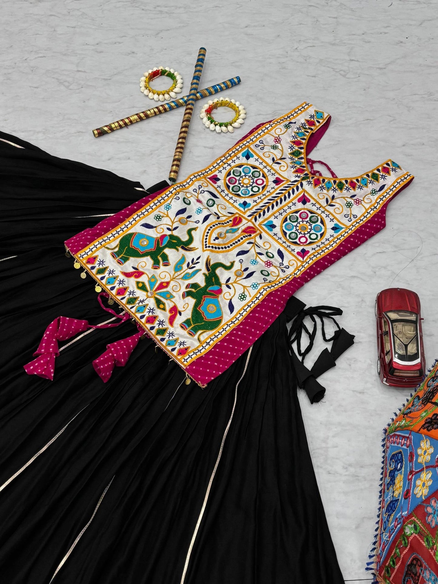 Dandiya Beats Perfect Garba Night Look Outfit
