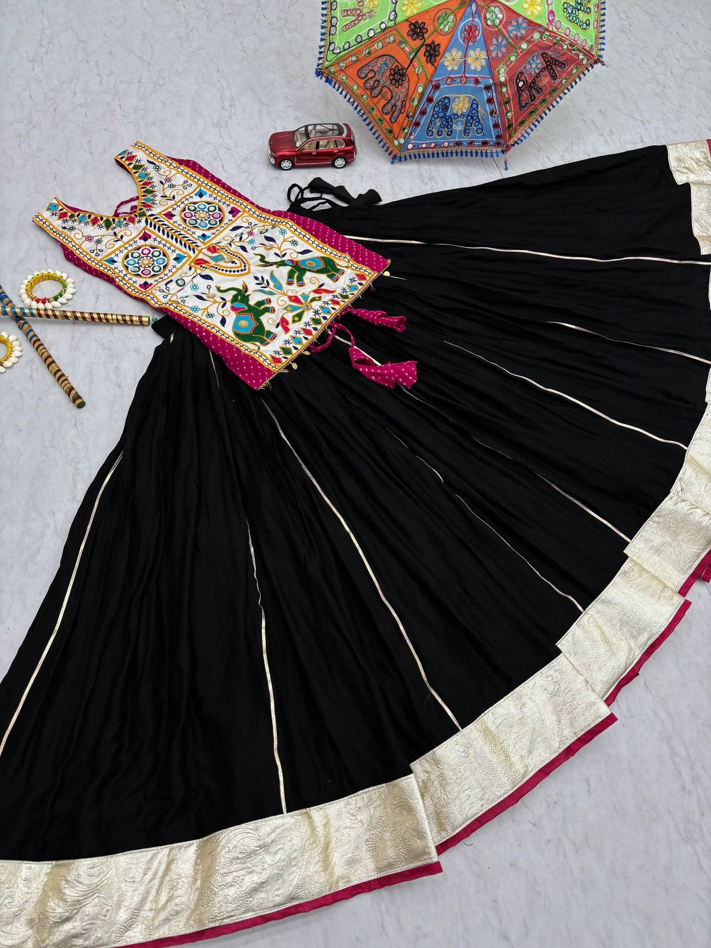 Dandiya Beats Perfect Garba Night Look Outfit