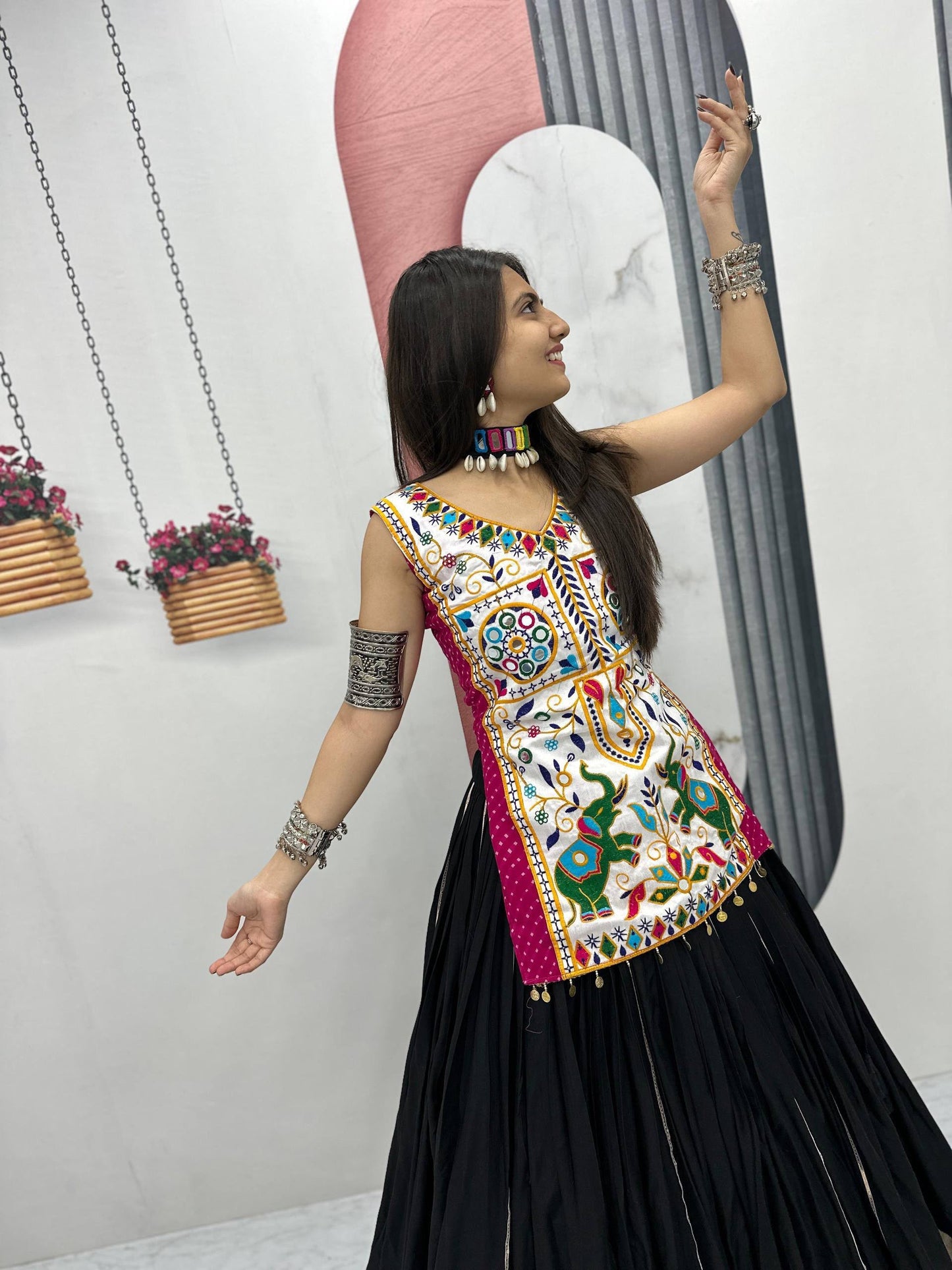Dandiya Beats Perfect Garba Night Look Outfit