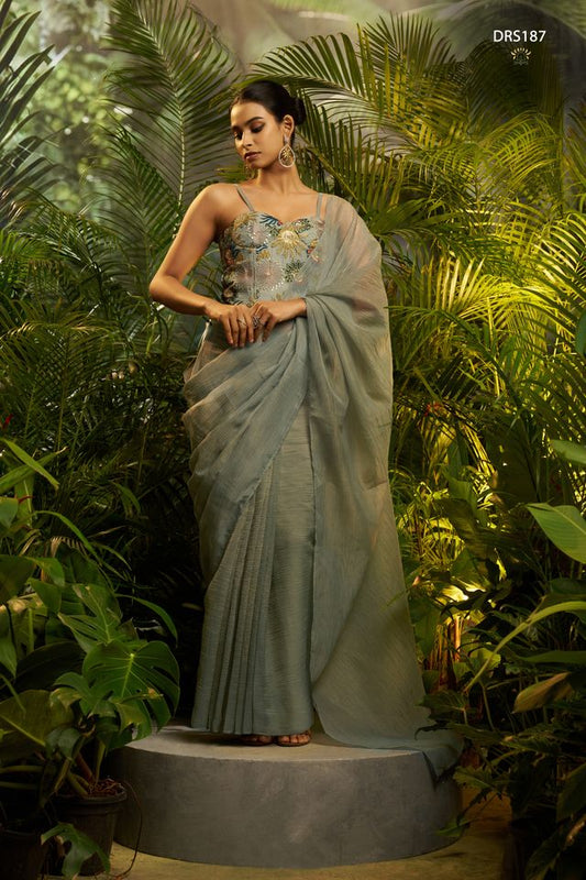 Draped in the royal glow Ready To Wear Premium Saree