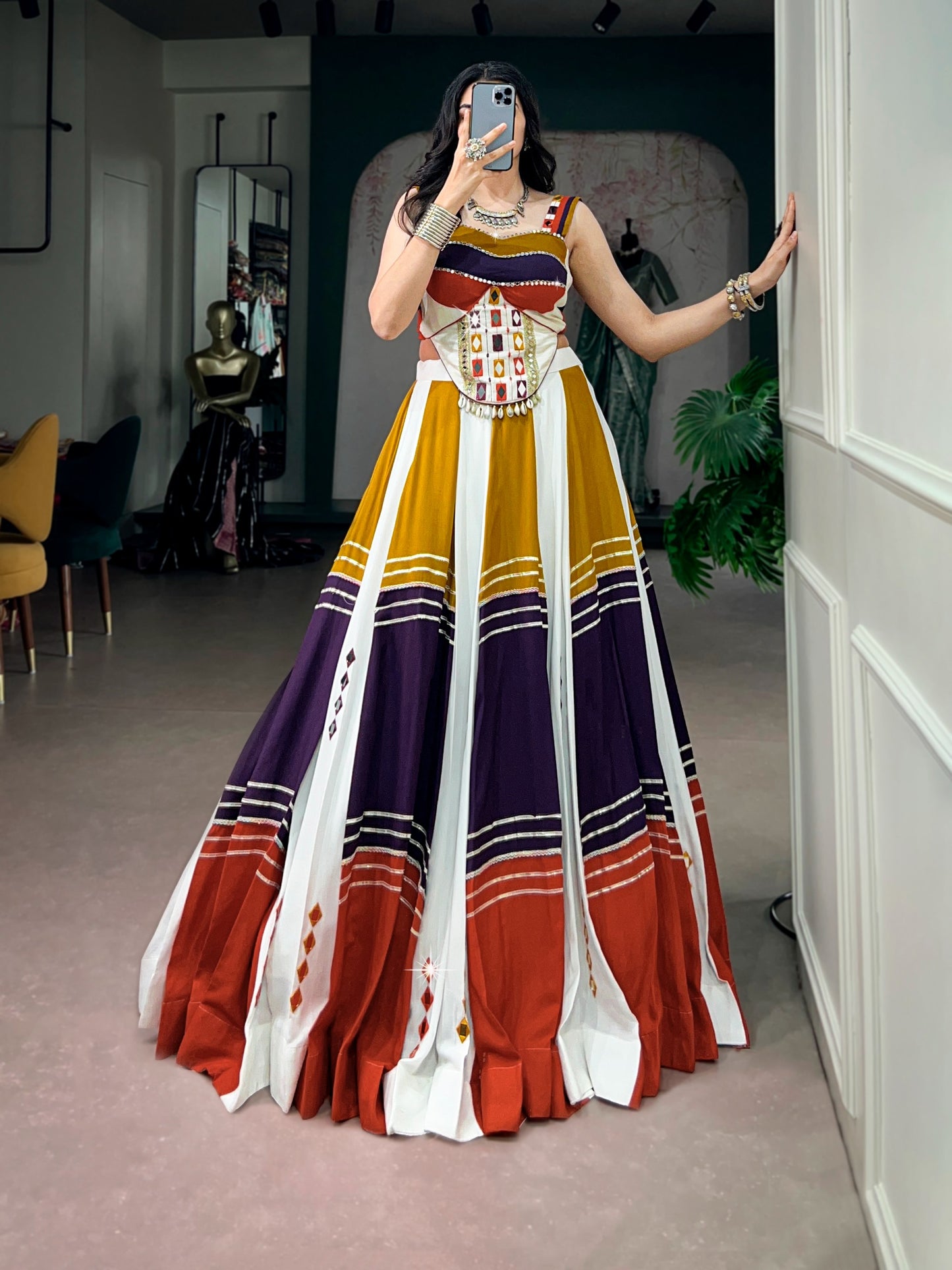 Celebrate Culture Embrance Elegance Festive Lehenga