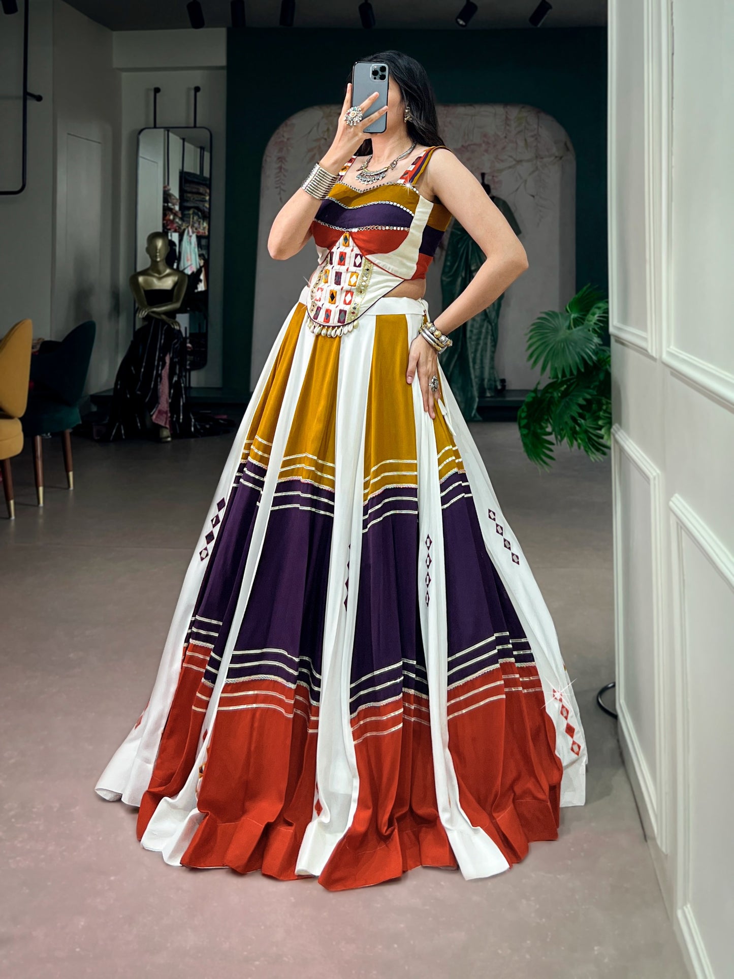 Celebrate Culture Embrance Elegance Festive Lehenga