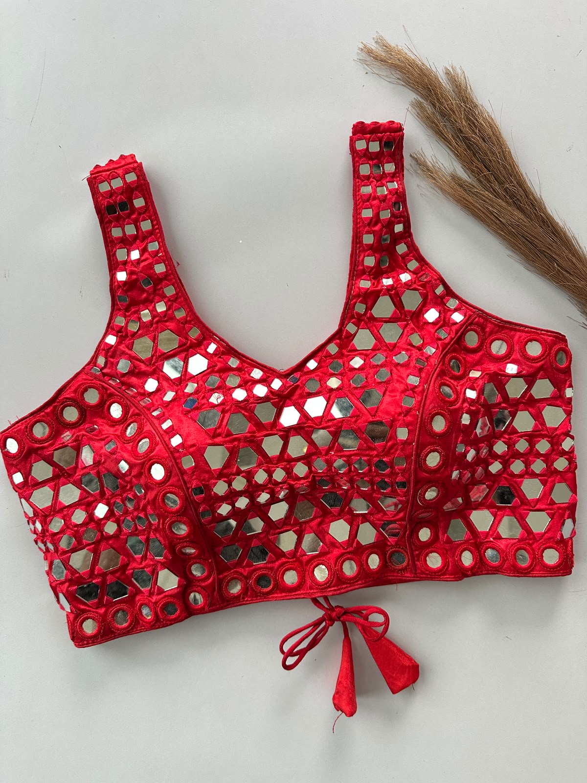 Bollywood Royalty Mirror Work Blouse