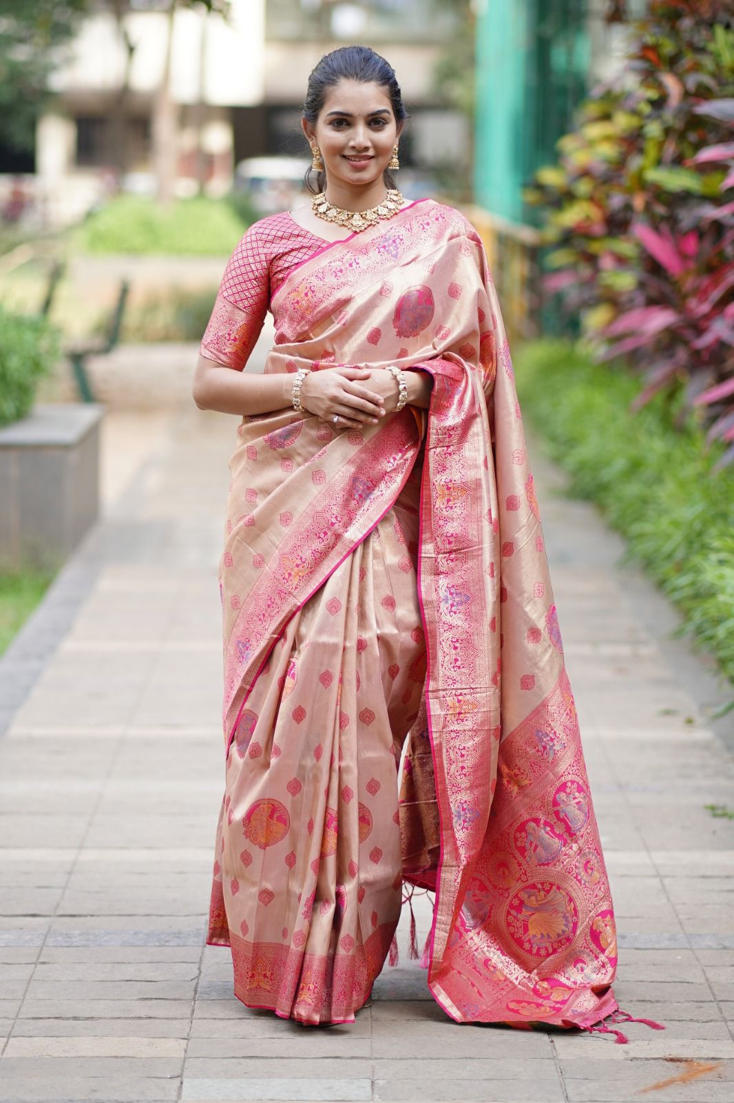 HERITAGE PURE TISSUE SILK AFFORDABLE SENSUAL STYLISH ETHNIC PRO LOOKS SAREES