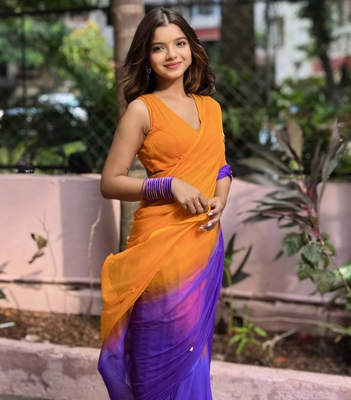 SUMMER FUN HANDWORK KHATALI WORK SAREE