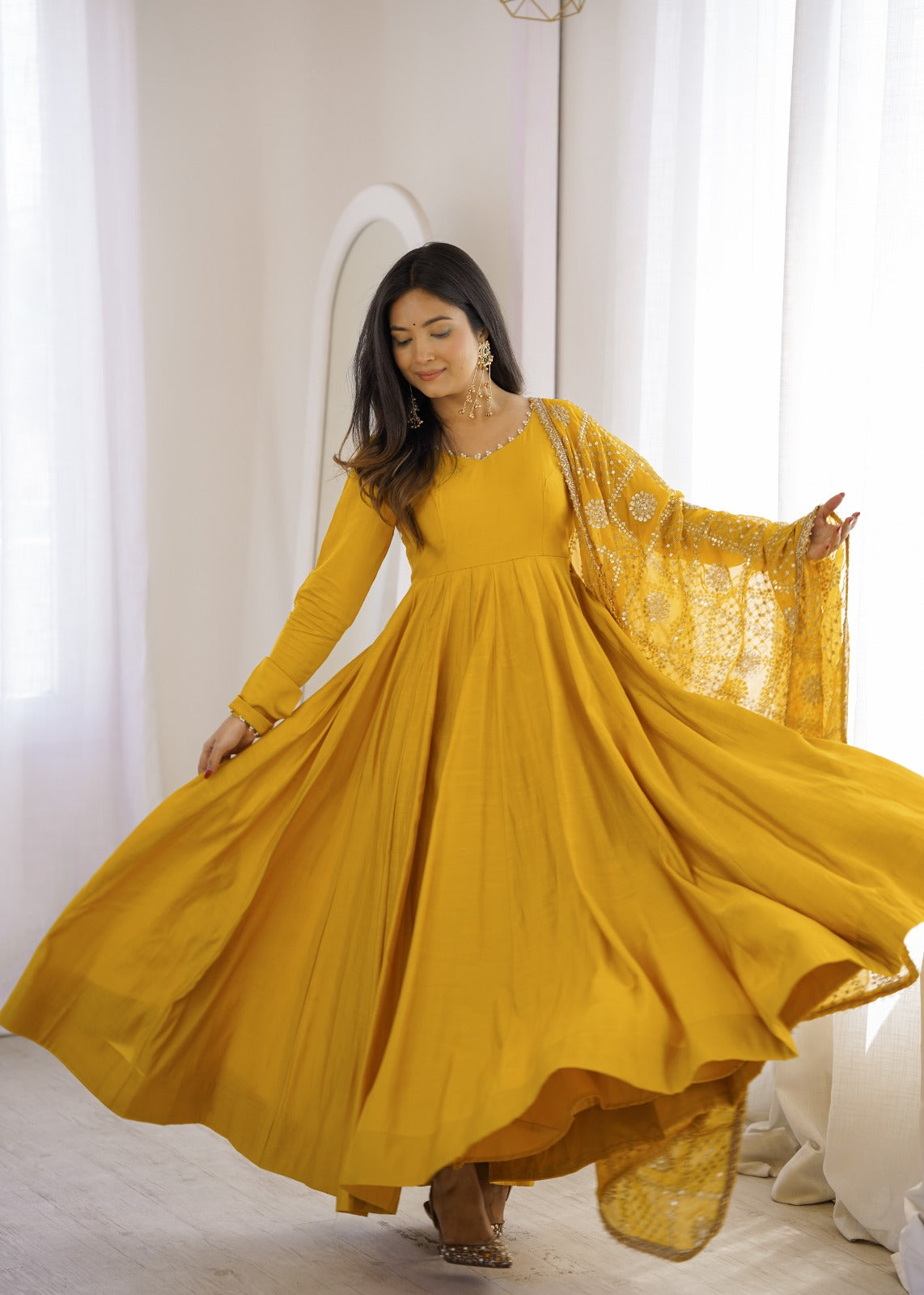 Mustard Yellow Fresh Look Ready to Wear Outfit