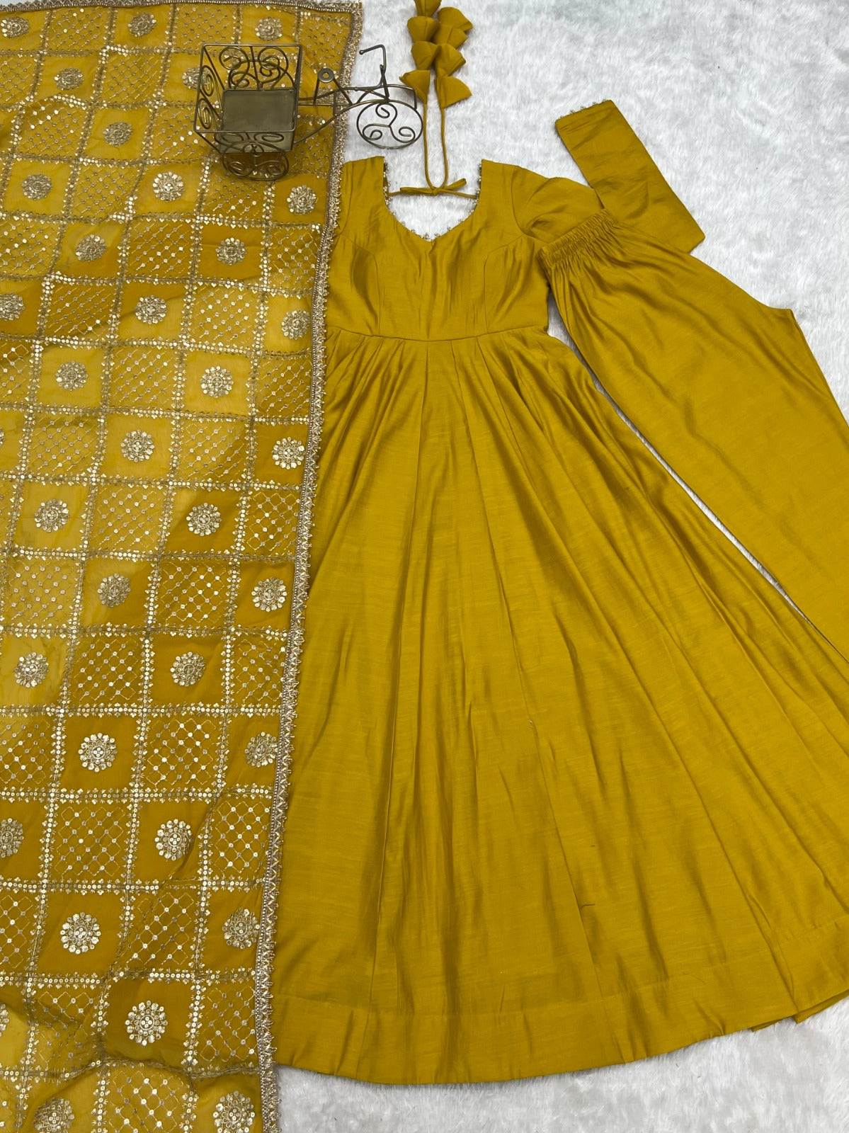 Mustard Yellow Fresh Look Ready to Wear Outfit