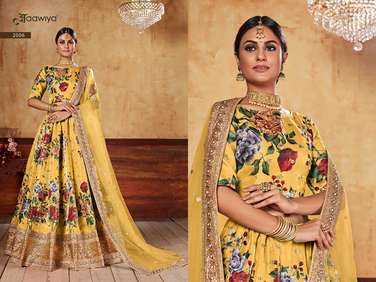 WEDDING SEASON SPECIAL FLOWER PRINTED LEHENGA