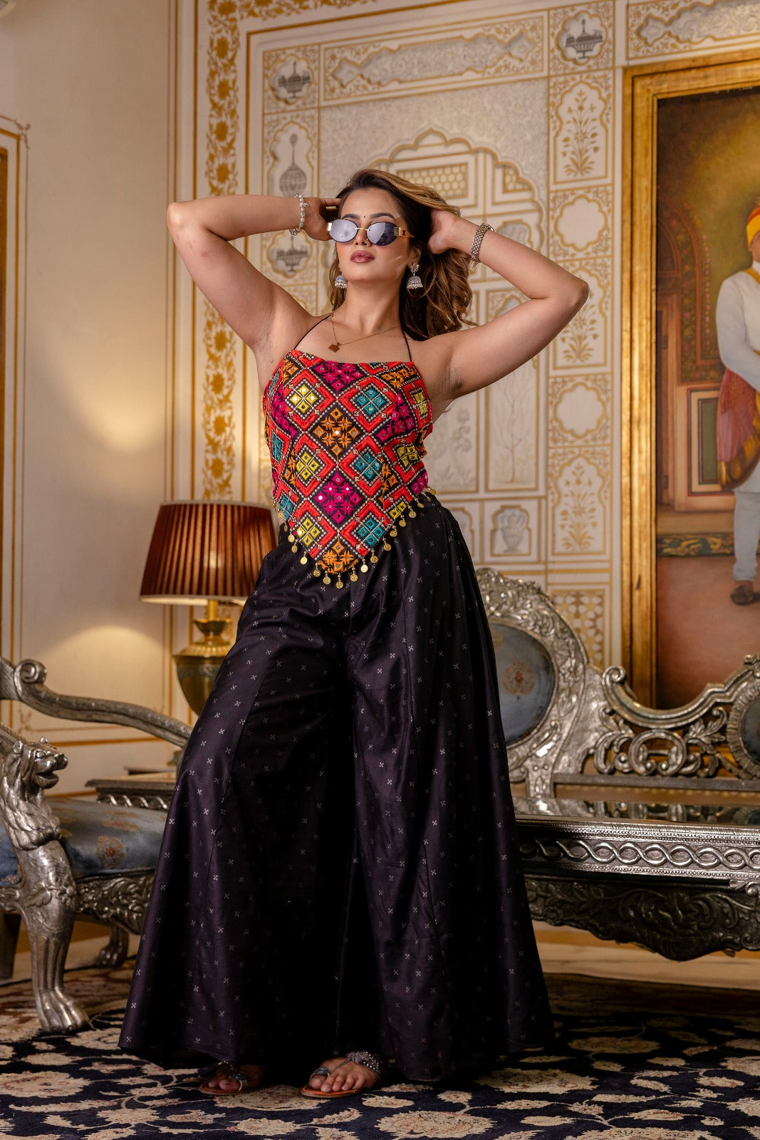 Stun in style - Ready to Wear Indo Western Outfit