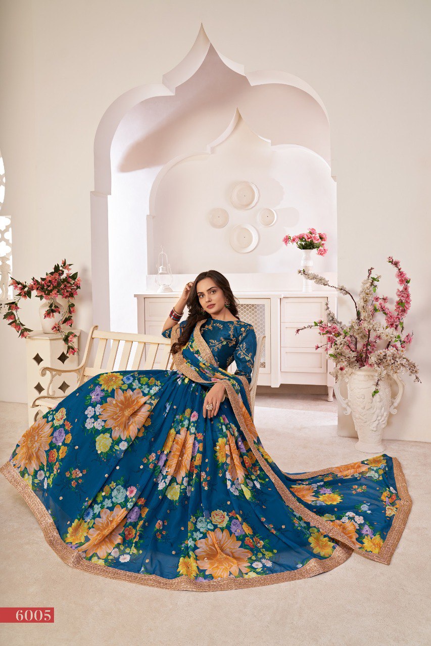 LOTUS FLORALS LEHENGA COLLECTION
