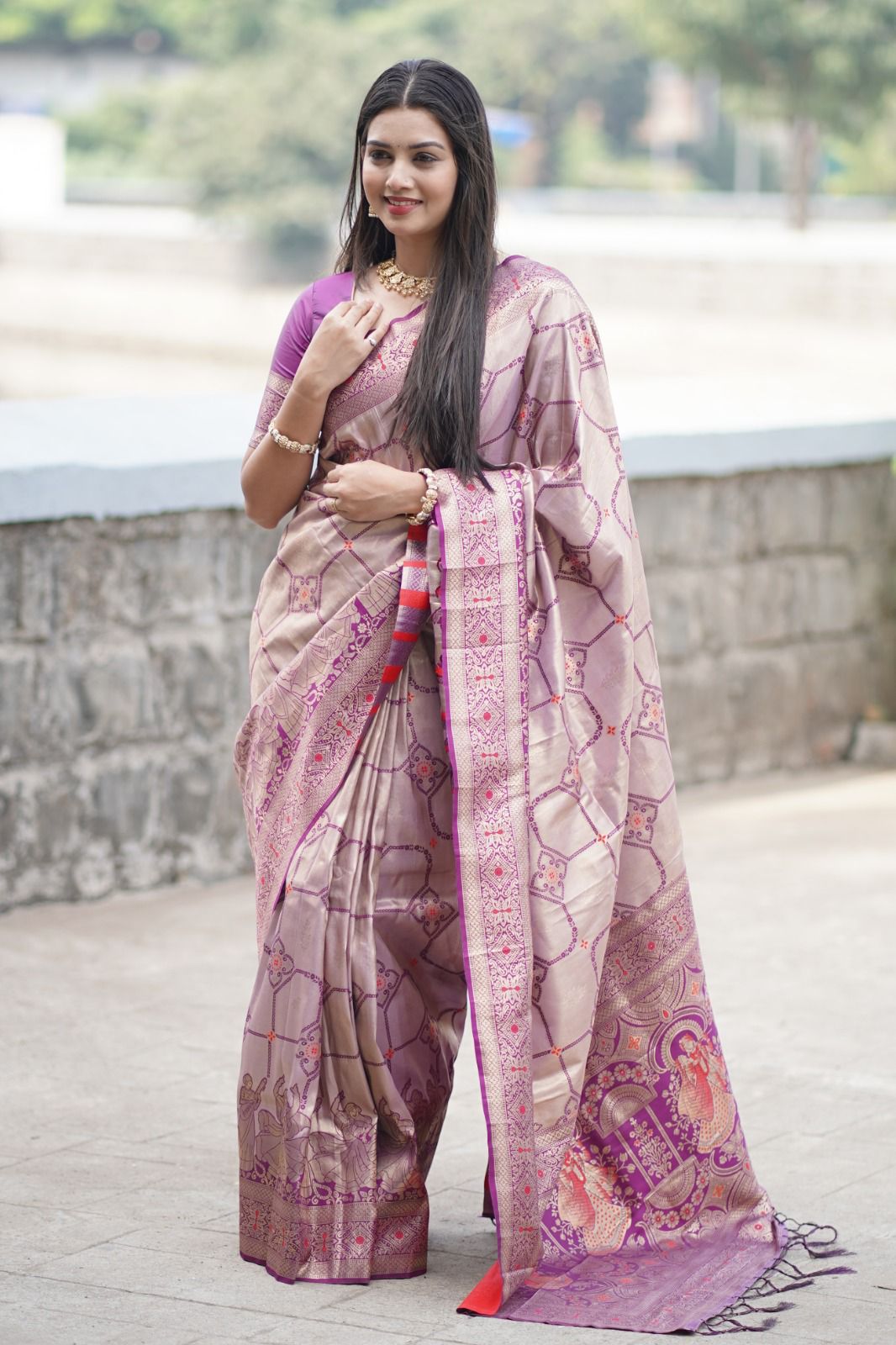 HERITAGE PURE TISSUE SILK AFFORDABLE SENSUAL STYLISH ETHNIC PRO LOOKS SAREES