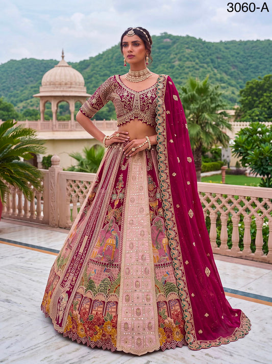 Royal Heritage Pichwai Lehenga