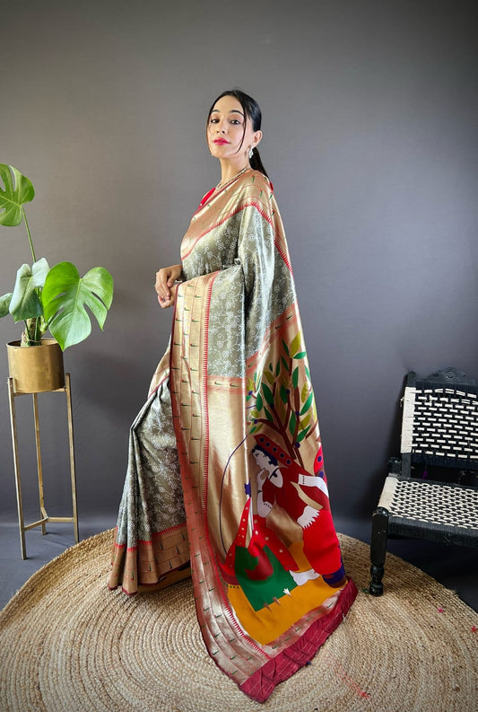 Paithani Exclusive Premium Saree