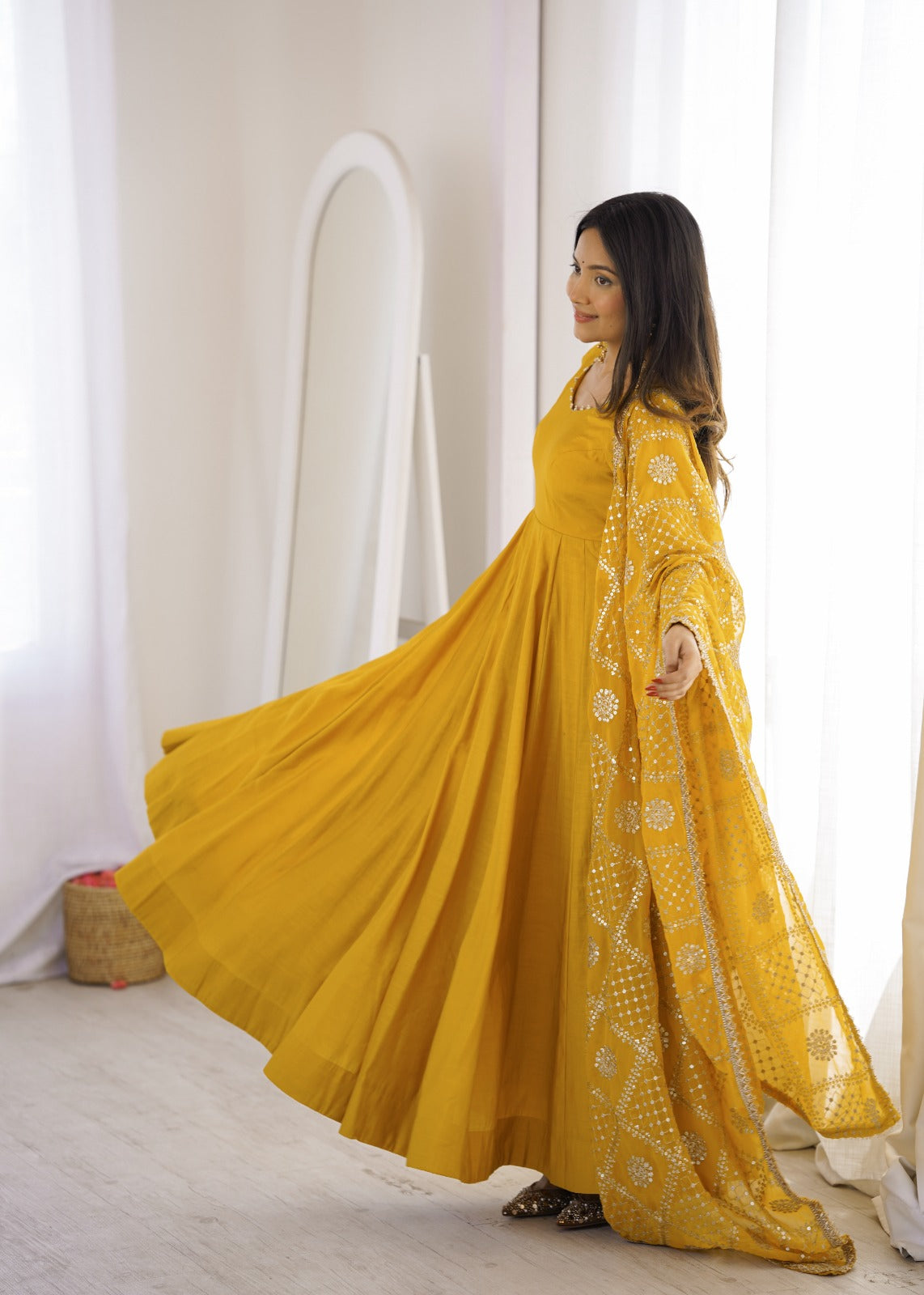 Mustard Yellow Fresh Look Ready to Wear Outfit