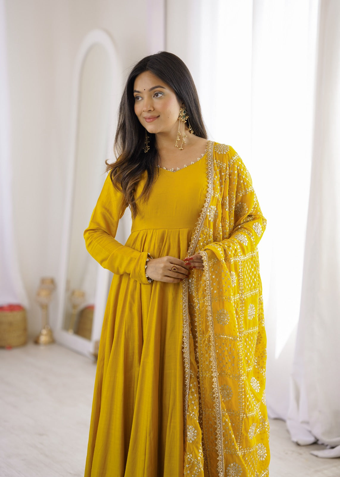 Mustard Yellow Fresh Look Ready to Wear Outfit