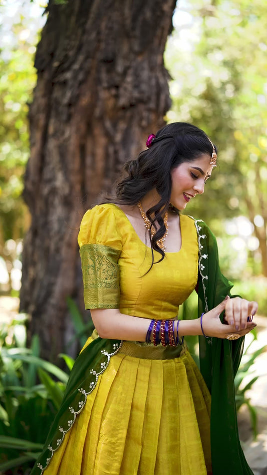 Regal Kanjivaram Lehenga
