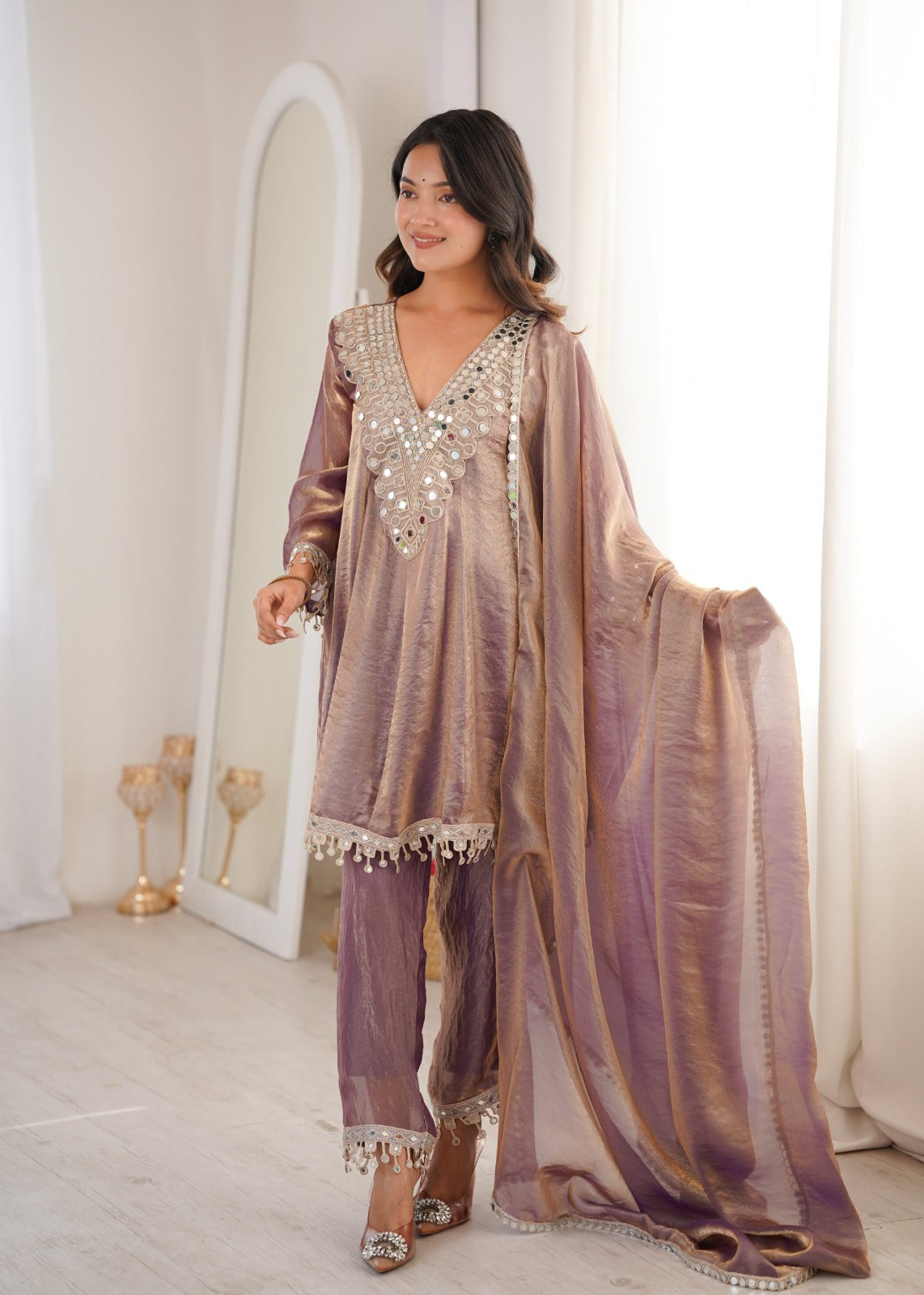 PASTAL SUMMER READY TO WEAR ETHNIC STYLISH OUTFIT