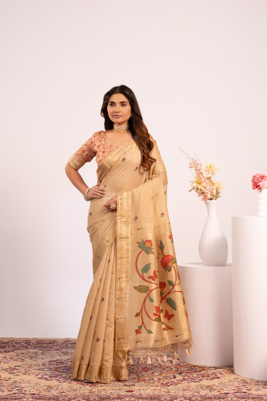 Premium Paithani Weaving Saree