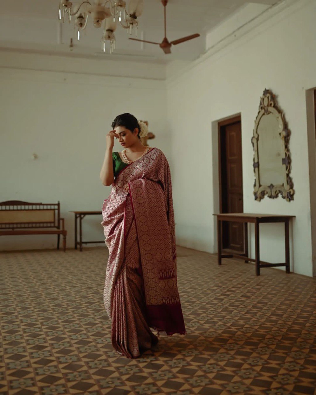 Ethnic Soft Silk Richlook Sarees