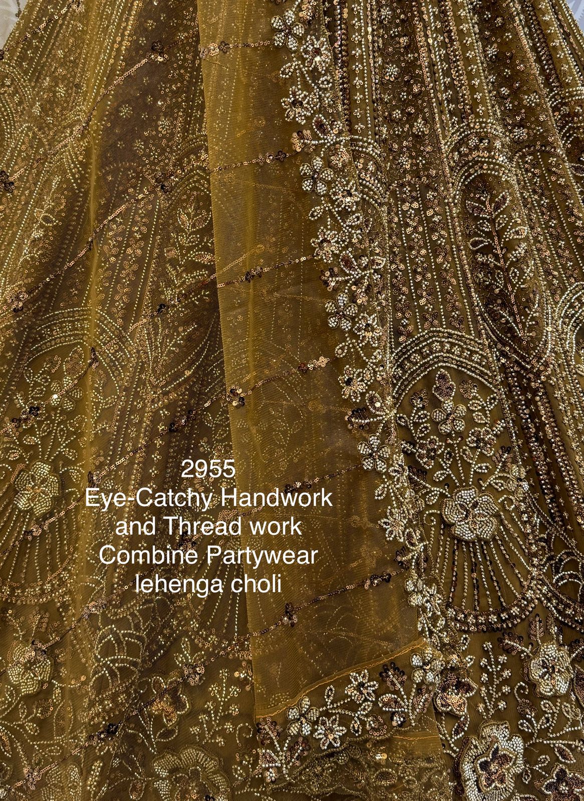 Ultra Premium Eye-Catchy Handwork Lehenga choli
