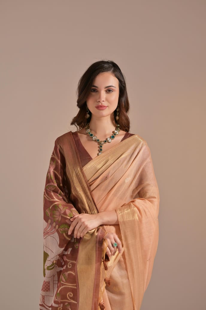 Premium Cotton Classic Colorful Saree