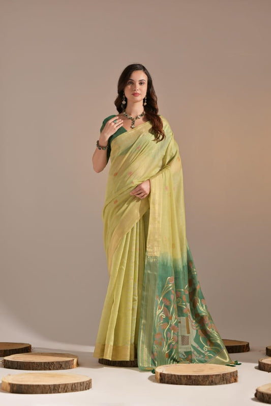 Premium Cotton Classic Colorful Saree