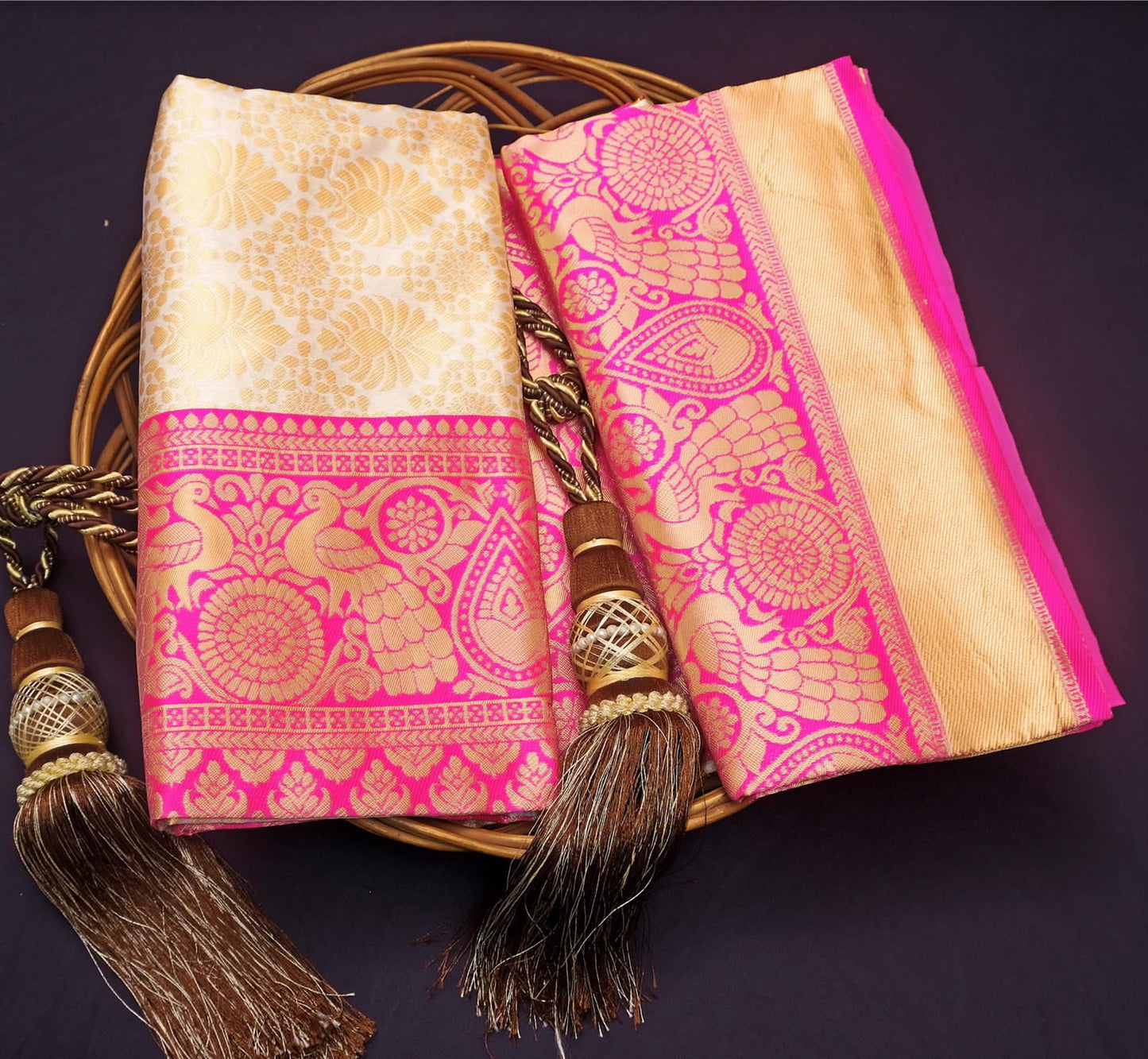 Ethnic Soft Silk Richlook Sarees