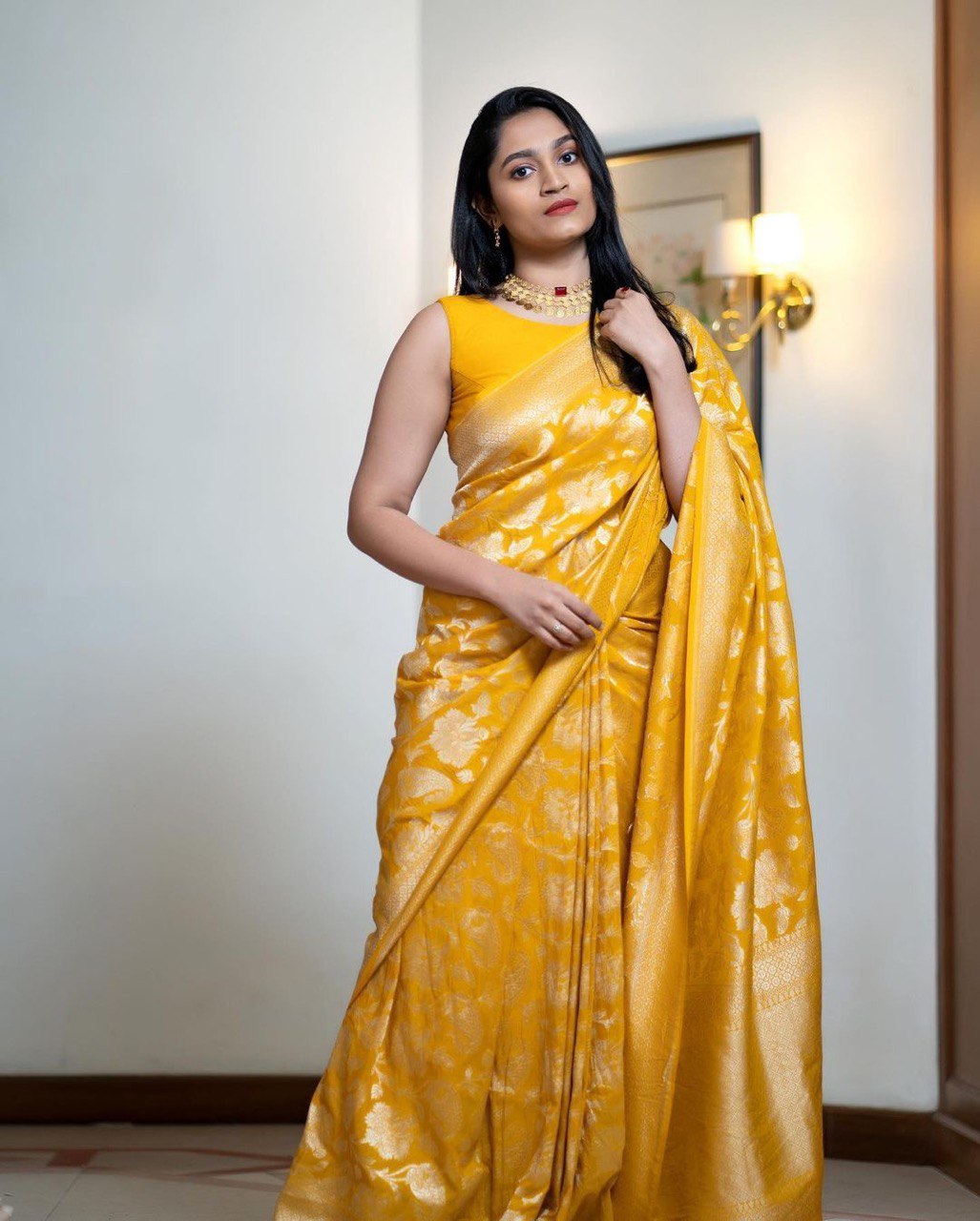 Ethnic Soft Silk Richlook Sarees
