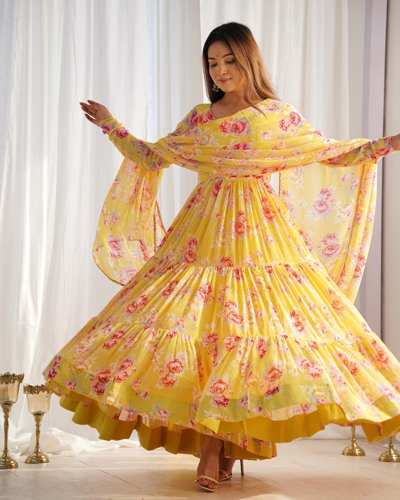 Colorful Kalamkari Fresh Look Suits (Ready To Wear)