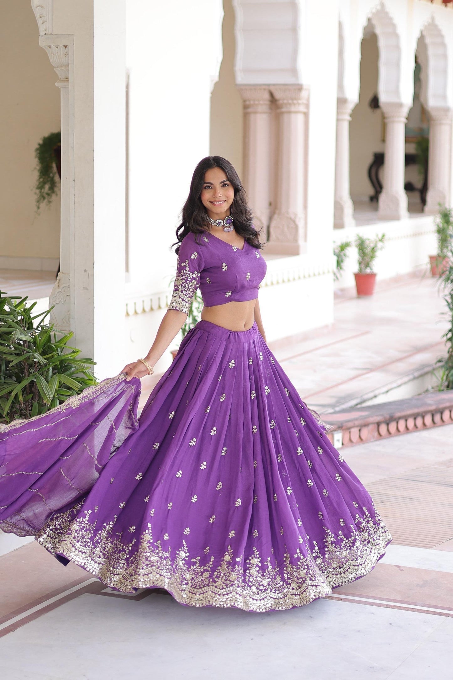 Rich Looks Desirable Women's Lehanga